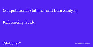 computational statistics and data analysis