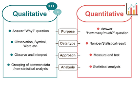 qualitative and quantitative data analysis