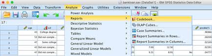 data analysis using spss