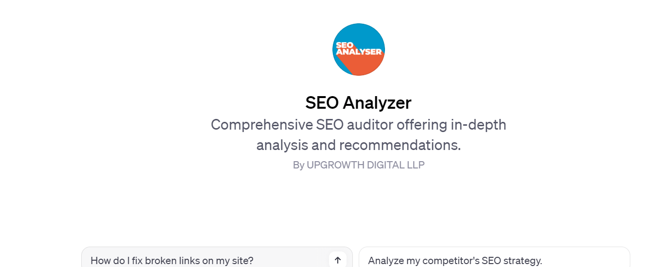page seo analyser