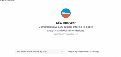 page seo analyser
