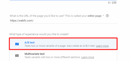 google seo test