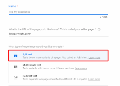 google seo test