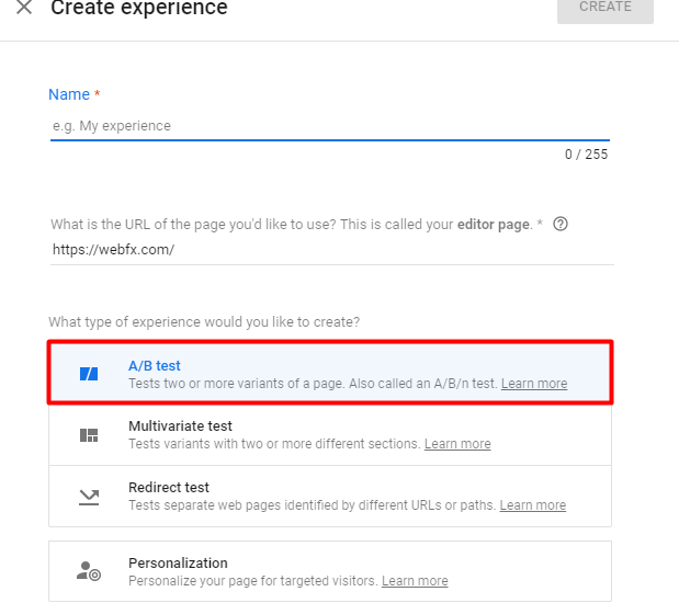 google seo test
