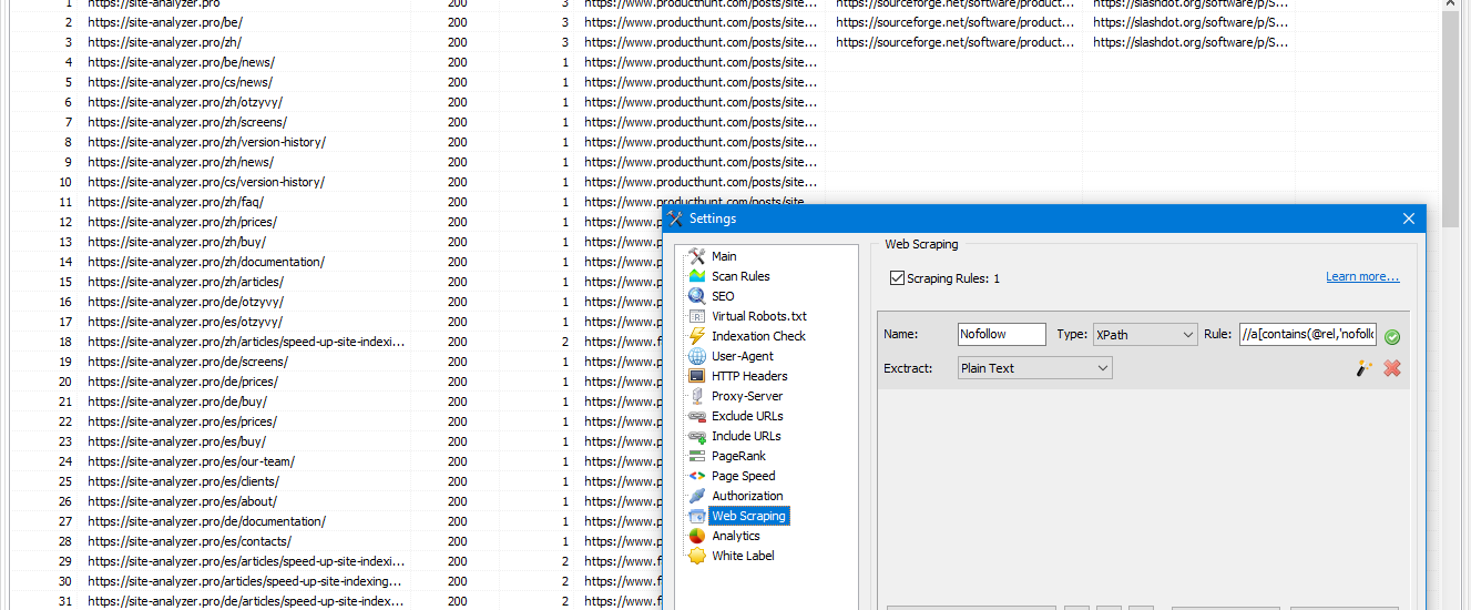speed site analyzer