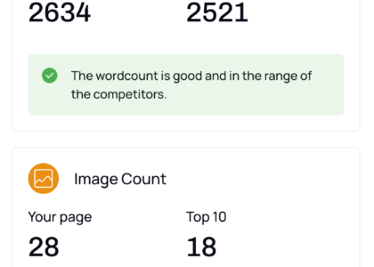 free seo content analysis
