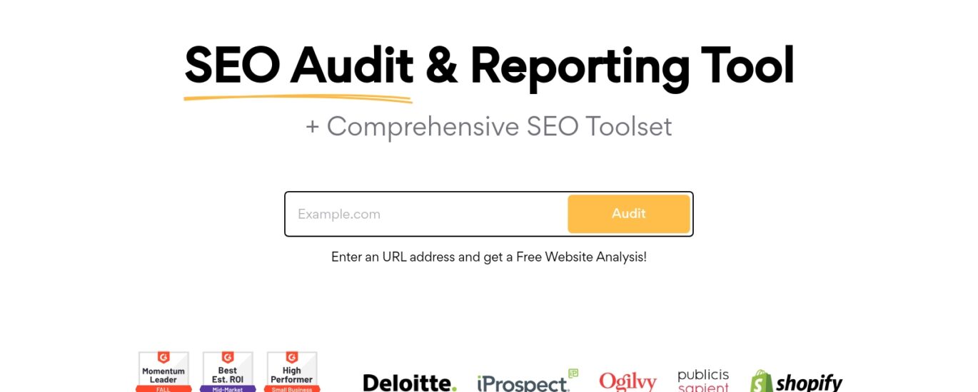 free online website seo audit