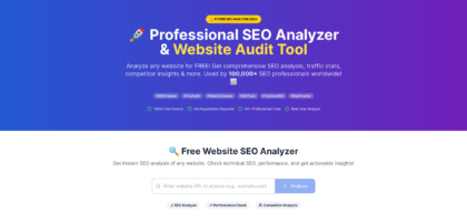 free seo analysis of website