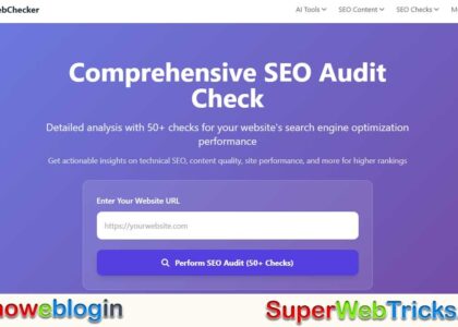 website seo optimization checker